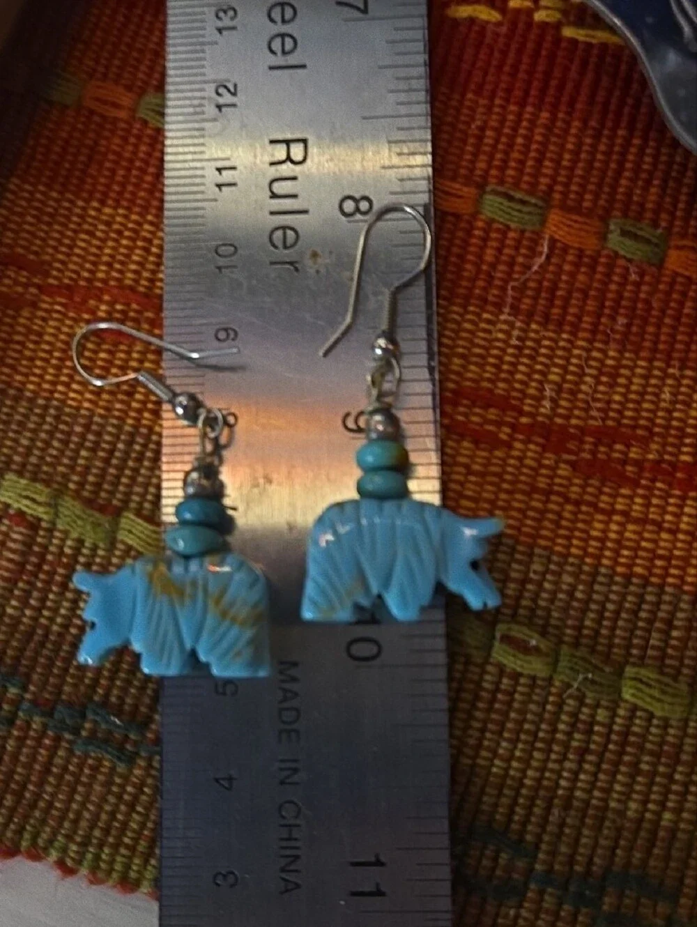 Zuni Fetish Artisan charming turquoise